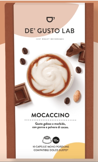 MOCACCINO capsules compatible with Nescafé Dolce Gusto 🇮🇹