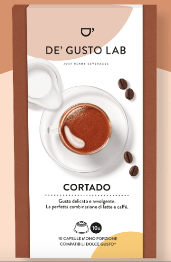 CORTADO capsules compatible with Nescafé Dolce Gusto 🇮🇹