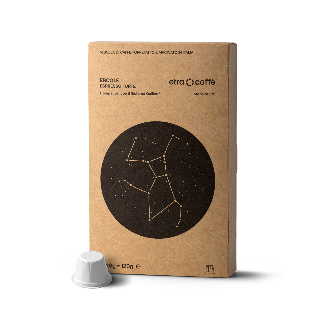 ERCOLE ESPRESSO Capsules INTENSO         FOR LUMINA Espresso Machine