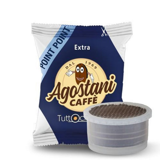 100 Agostani EXTRA capsules compatible with Lavazza Point System 🇮🇹