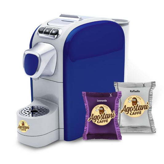 Blue Agostani Espresso System + 200 Capsules