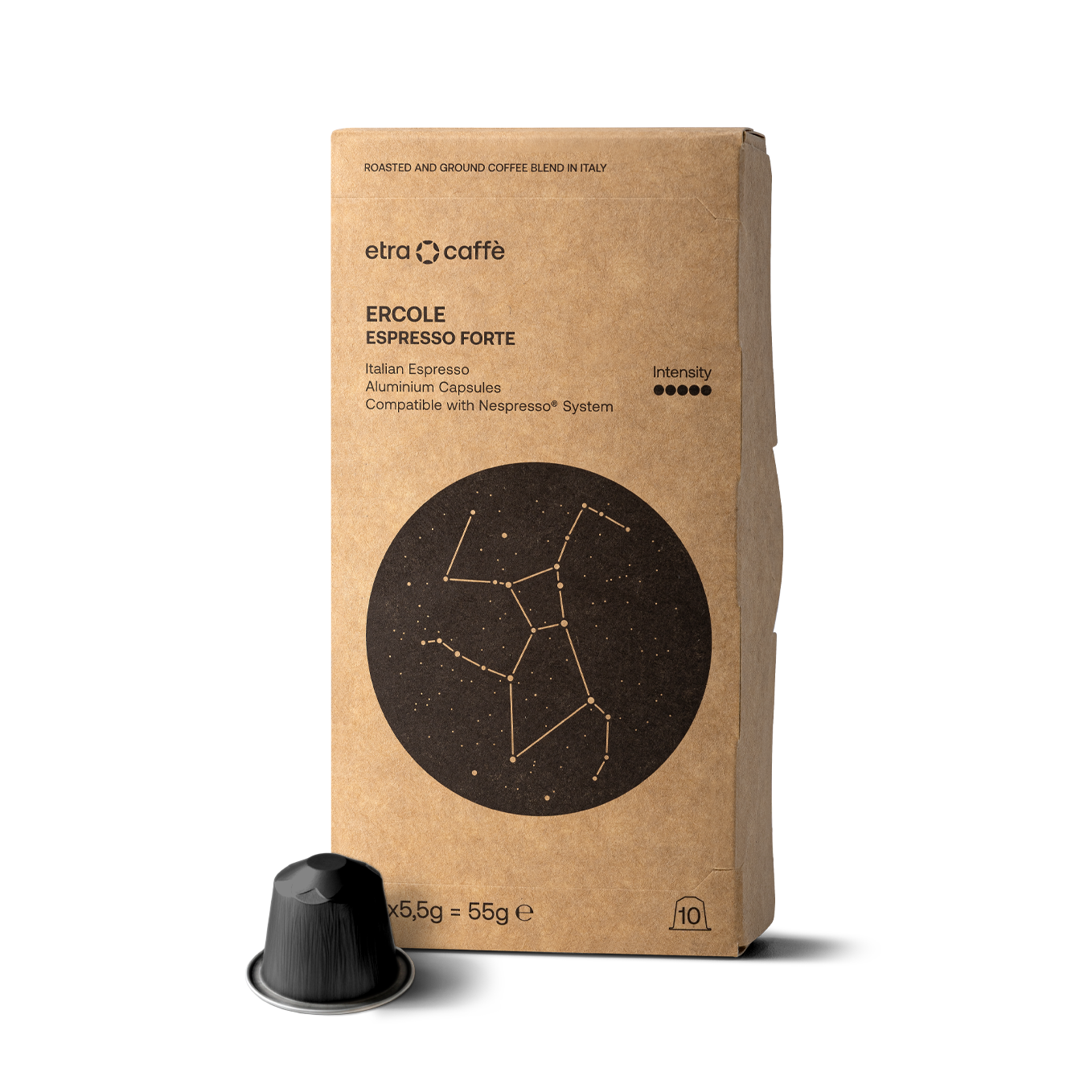 Ercole Intenso  Nespresso compatible 10pc