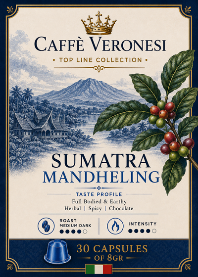 Sumatra Mandheling. 30 capsules de 8 gram