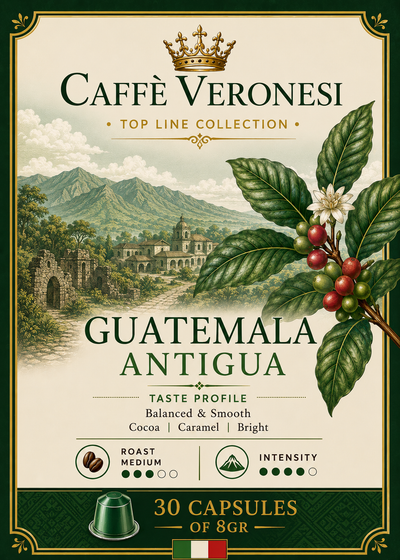 Guatemala Antigua. 30 capsules de 8 gram