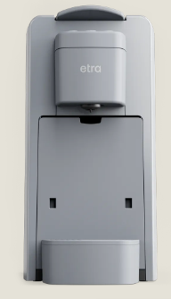 LUMINA Espresso Machine AUTOMATICA + 10 capsules for free . grey color