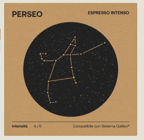 PERSEO ESPRESSO Capsulees INTENSO for LUMINA Espresso Machine