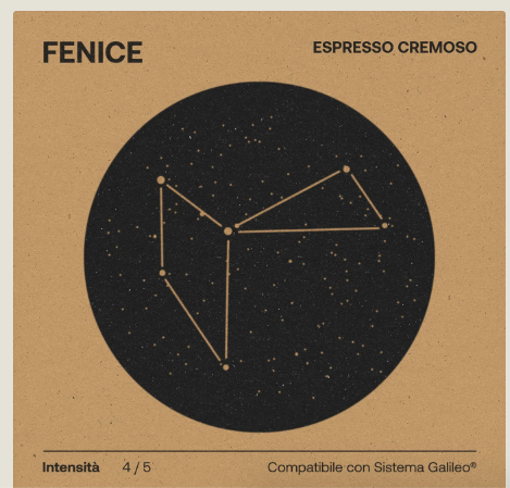 FENICE  ESPRESSO CREMOSO Capsules for LUMINA Espresso Machine