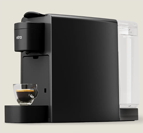 LUMINA Espresso Machine AUTOMATICA + 10 capsules for free . Black color