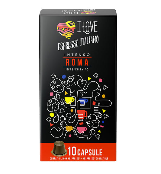 ROMA INTENSO NESPRESSO* COMPATIBLE CAPSULE