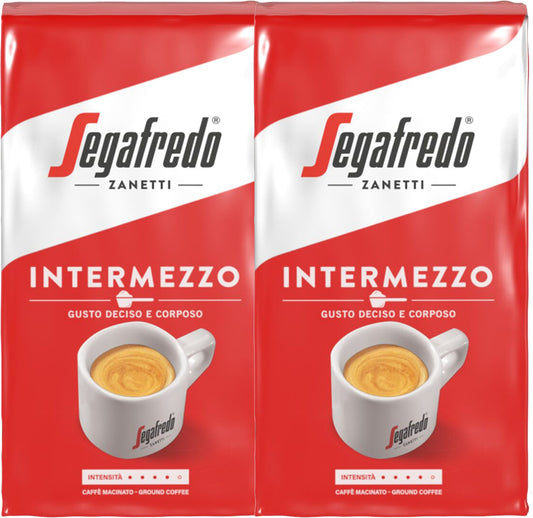 SEGAFREDO GROUND COFFEE  INTERMEZZO  2x250gr