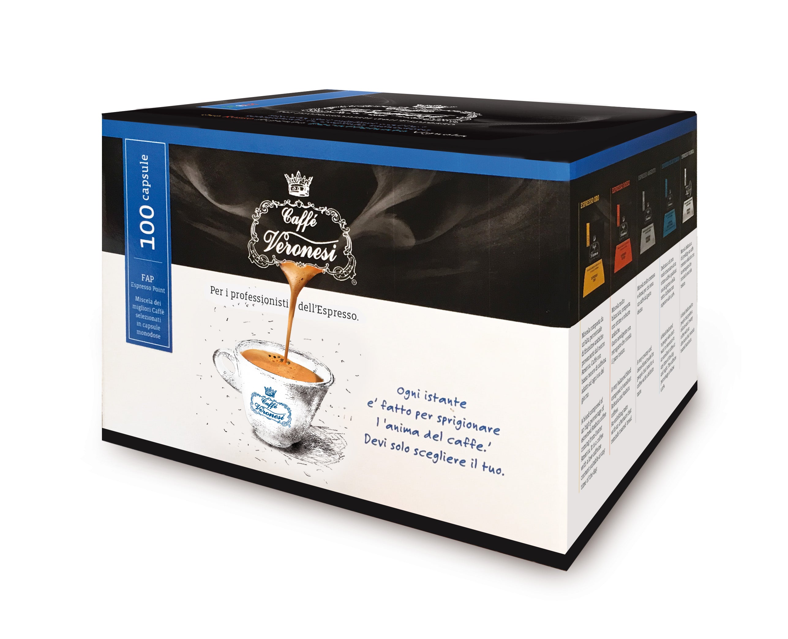thumbnail image 2 of Corretto Suite Espresso Pods With Ginseng - 100 Nespresso-Compatible Capsules 2 of 6